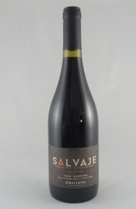 Salvaje "Organic wine non sulfites added - Syrah/Roussanne" Casablanca Valley, Chili